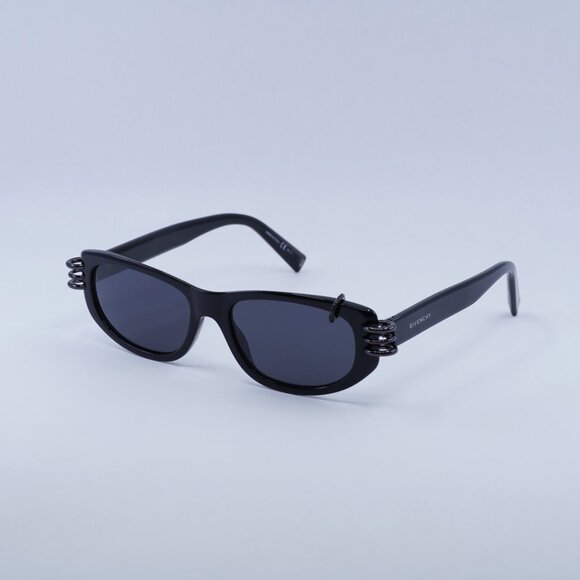 🕶️ New Givenchy GV7176/S 0807 IR Sunglasses - Black Frame, Grey Lenses - Picture 1 of 11